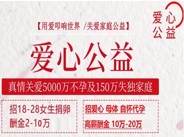 乾县捐卵助孕生子 爱心志愿者招募